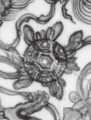 
诚轩20春拍·瓷器工艺品丨存世珍稀：明正统至成化青花瑞狮戏球图墩式碗【火狐电竞官方网站】(图7)