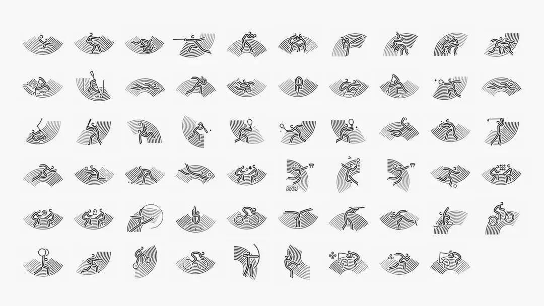 
杭州亚运会59个体育图标出炉 动感十足！-火狐电竞官方网站(图5)
