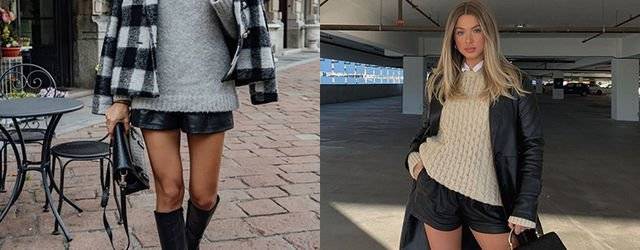 火狐电竞：*
短裤显瘦穿搭法：谁说冬天不能穿短裤？除皮裤、百慕大短裤外另有哪些裤子？(图2)